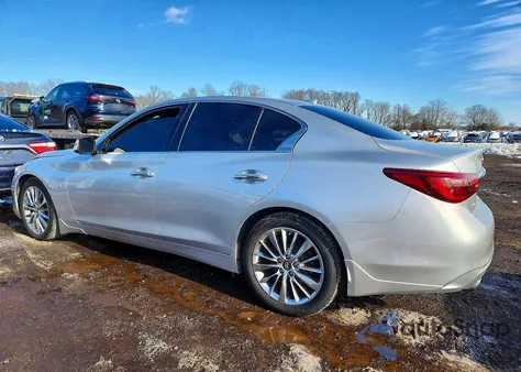 2019 Infiniti Q50 из США, поврежденный, VIN JN1EV7AR5KM550726